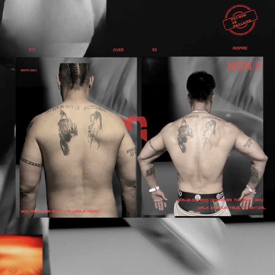 James Phillips, before and after